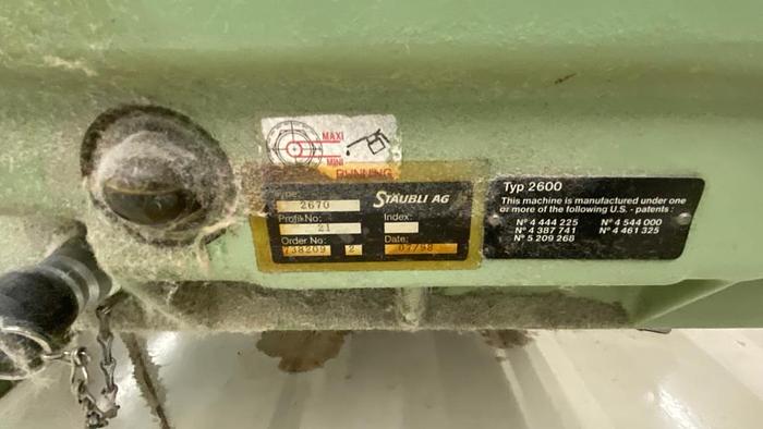 Gebraucht 02 Dornier Greiferwebmaschinen, Typ HTVS 8/S – 220