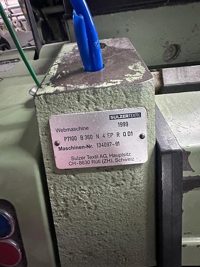 Gebraucht 8 sets used SULZER PROJECTILE LOOMS, P7100 B360 N4 EP R Q D1