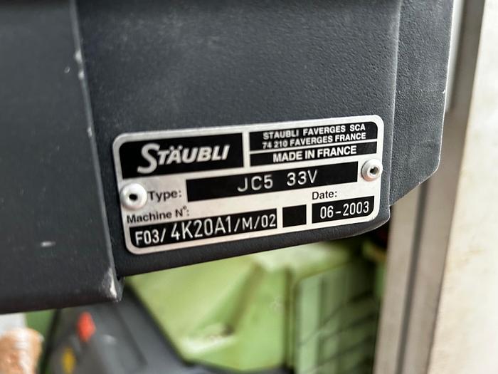 Gebraucht 01 Dornier Greiferwebmaschine PTV 8/S, Nennbreite 220 cm, Bj. 2003, AT2 Dialog Panel