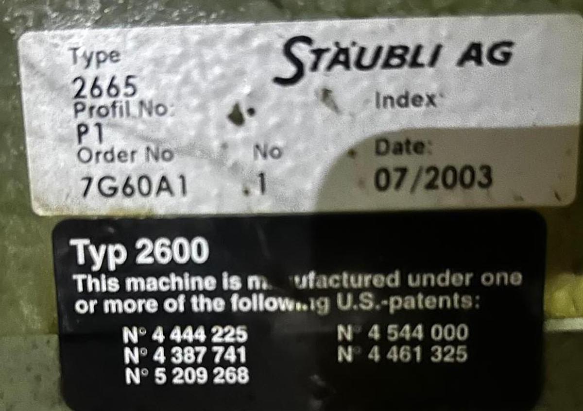 Gebraucht 01 SULZER PROJECTILE LOOMS P7150 P540 N2 SP D2