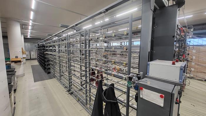 Gebraucht b) 01 Sektionalschärmaschine, Sucker-Müller / Hacoba