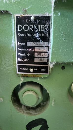 Gebraucht 02 gebr. DORNIER Greifer Webmaschinen HTV 8/S - 200 cm -