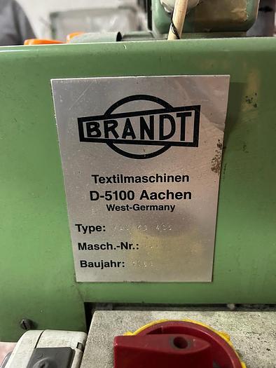 Gebraucht 01 gebrauchte Kantenspulschärmaschine, Brandt