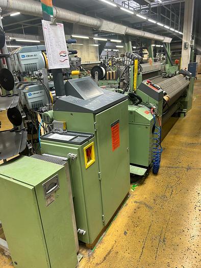 Gebraucht 12 Dornier Greiferwebmaschinen, PTS 8/S mit Stäubli Schaftmaschine 220cm