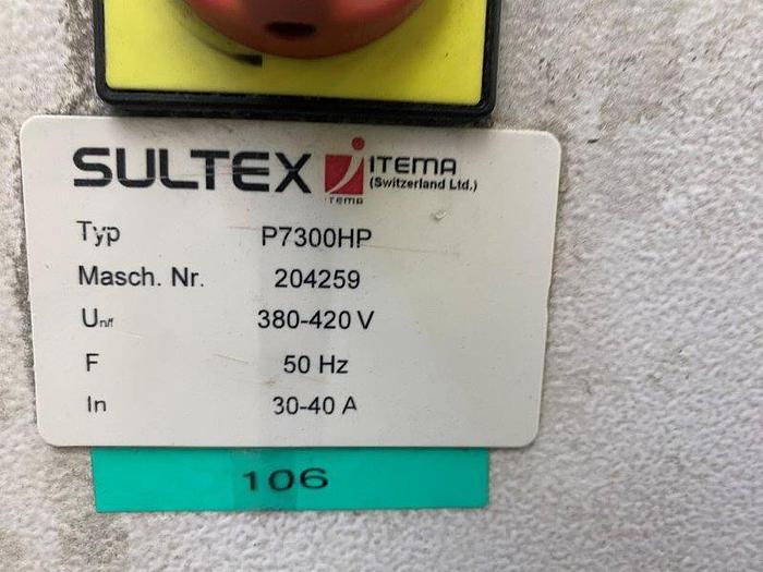 Gebraucht 02 ITEMA / SULTEX PROJECTILE LOOMS P7300 HP V8 P540 N2 SP D12 R