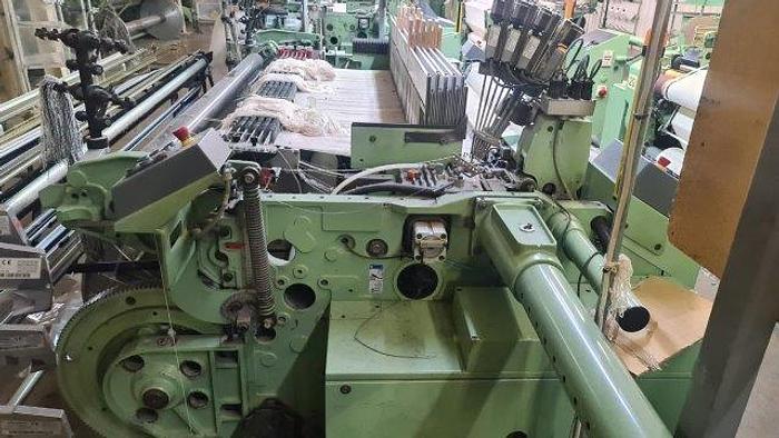 Gebraucht 2 gebr. DORNIER GREIFER-WEBMASCHINEN, TYPE PTS 8/S, 