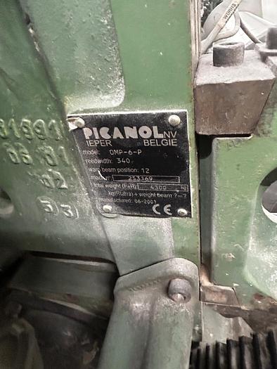 Gebraucht 01 sets Picanol Air-Jet Weaving Loom, type OmniPlus 6-P - 340