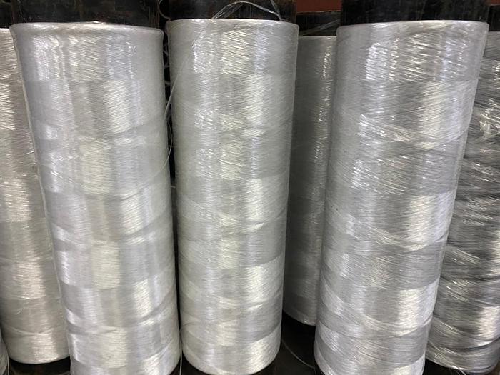 Gebraucht COMPLETE BARMAG PP/PE TAPE EXTRUSION LINE, 2003 Type: Barmag FB9-1300-WS/HT