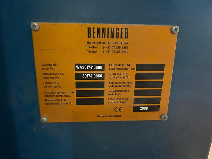 Gebraucht 01 gebrauchte KARL MAYER Schärmaschine, Typ BOM 2200 Band-O-Matic