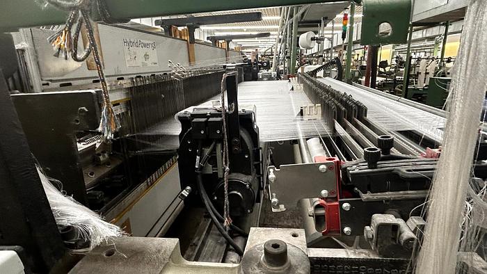 Gebraucht 02 sets Picanol Air-Jet Weaving Looms, type OmniPlus Summum – 250-4R