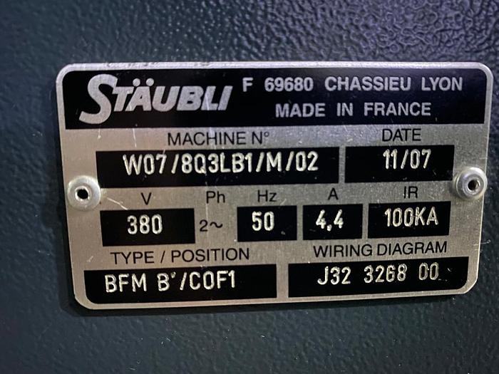 Gebraucht 09 Stäubli Jacquard Maschinen LX 1602 - 2688, Bj. 2007