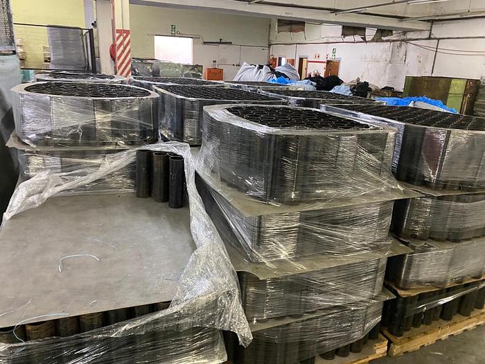 Gebraucht COMPLETE BARMAG PP/PE TAPE EXTRUSION LINE, 2003 Type: Barmag FB9-1300-WS/HT