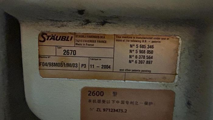 Gebraucht 04 gebrauchte Picanol Greiferwebmaschinen, Typ Gammax 8-R 220  mit Stäubli Schaftmaschine