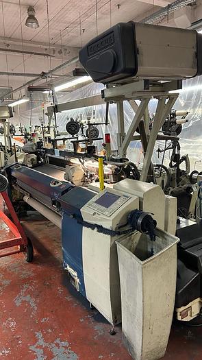 Gebraucht 04 gebrauchte Picanol Greiferwebmaschinen, Typ Gammax 8-R 220  mit Stäubli Schaftmaschine