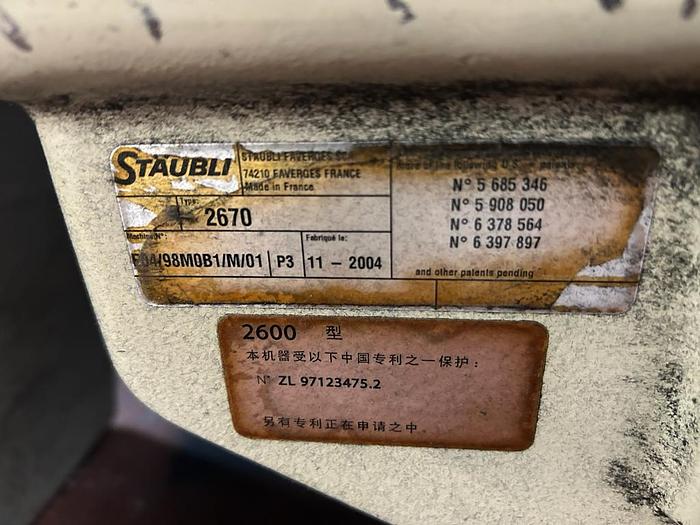 Gebraucht 04 gebrauchte Picanol Greiferwebmaschinen, Typ Gammax 8-R 220  mit Stäubli Schaftmaschine