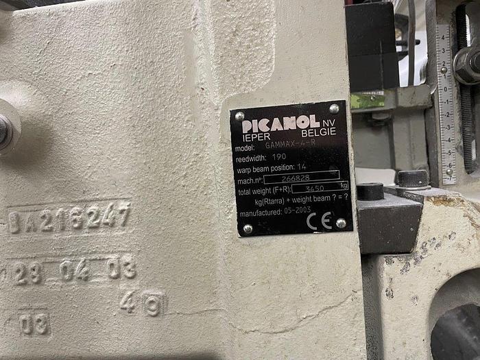 Gebraucht 2 sets used RAPIER LOOMS, make PICANOL, type GAMMAX-8-P-190 + GAMMAX-4-P-190