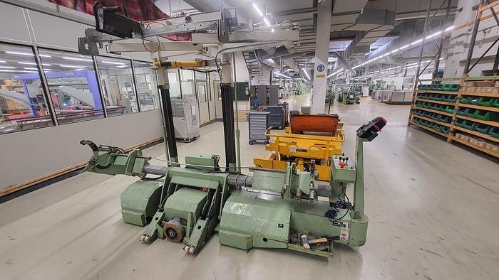 Gebraucht f) 01 Kettbaum- und Geschirrwagen, Fabrikat Genkinger QSC (Quick-Style-Change)
