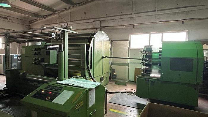 Gebraucht 01 gebrauchte Karl Mayer Musterkettenschärmaschine, Typ ROM2