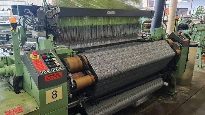 Gebraucht 04 gebr. Dornier Jacquard Greifer-Webmaschine PTS 8/J, AT2 Dialog Panel