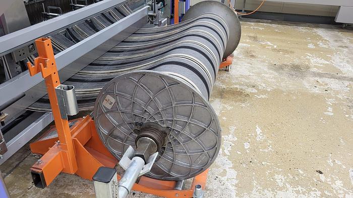 Gebraucht q) 06 Kettbaum- und Geschirrwagenwagen, Fabrikat Genkinger