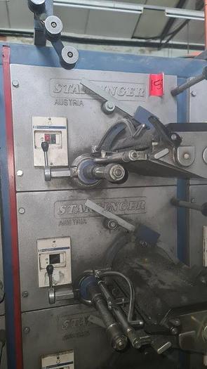 Gebraucht STARLINGER STAREX POLYPROPYLENE TAPE EXTRUDING LINE, 1995 TYPE: 1000 MASTER -90/30 D