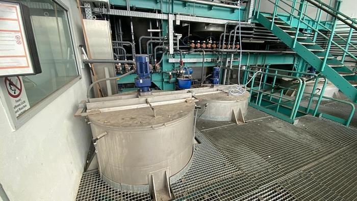 Gebraucht Semi-Automatic production plant for production of glass fiber sizings (batchwise)