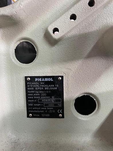 Gebraucht 04 gebrauchte Picanol Greiferwebmaschinen, Typ Optimax-i-8-R mit Stäubli Schaftmaschine