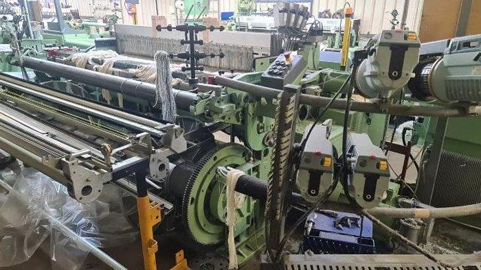 Gebraucht 2 gebr. DORNIER GREIFER-WEBMASCHINEN, TYPE PTS 8/S, 