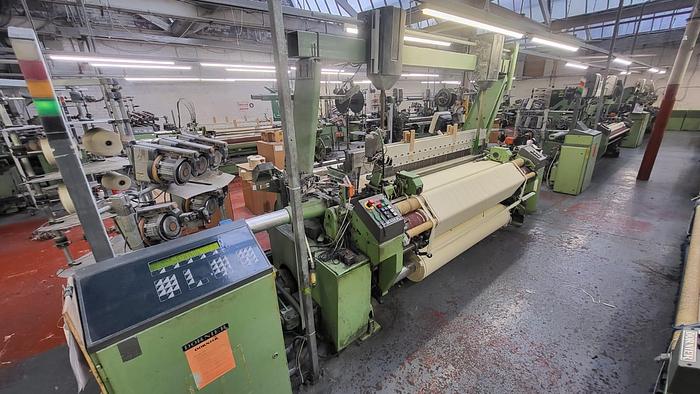 Gebraucht 01 gebrauchte Dornier Greiferwebmaschinen HTVS 6/S, 220cm