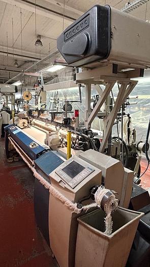 Gebraucht 04 gebrauchte Picanol Greiferwebmaschinen, Typ Gammax 8-R 220  mit Stäubli Schaftmaschine