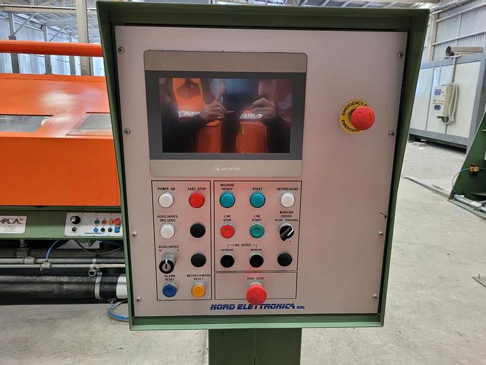 Usado MAQUINA TREFILADORA DE ACERO PLA STEEL NORD ELETTRONICA MODELO CARD RT 600/8 2017