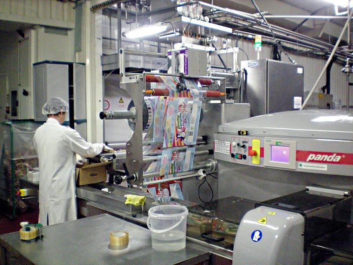 Used LIQUID STICKPACK SACHET MACHINE WITH FLOWPACK WRAPPER used for ice pops