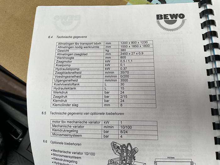 Gebruikt Bewo MOD.270