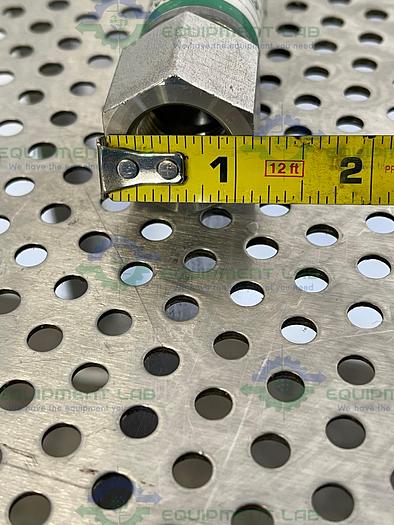 Used Saint Gobain  STHT-W-0500 Silicone Hose w/ Compression Fittings