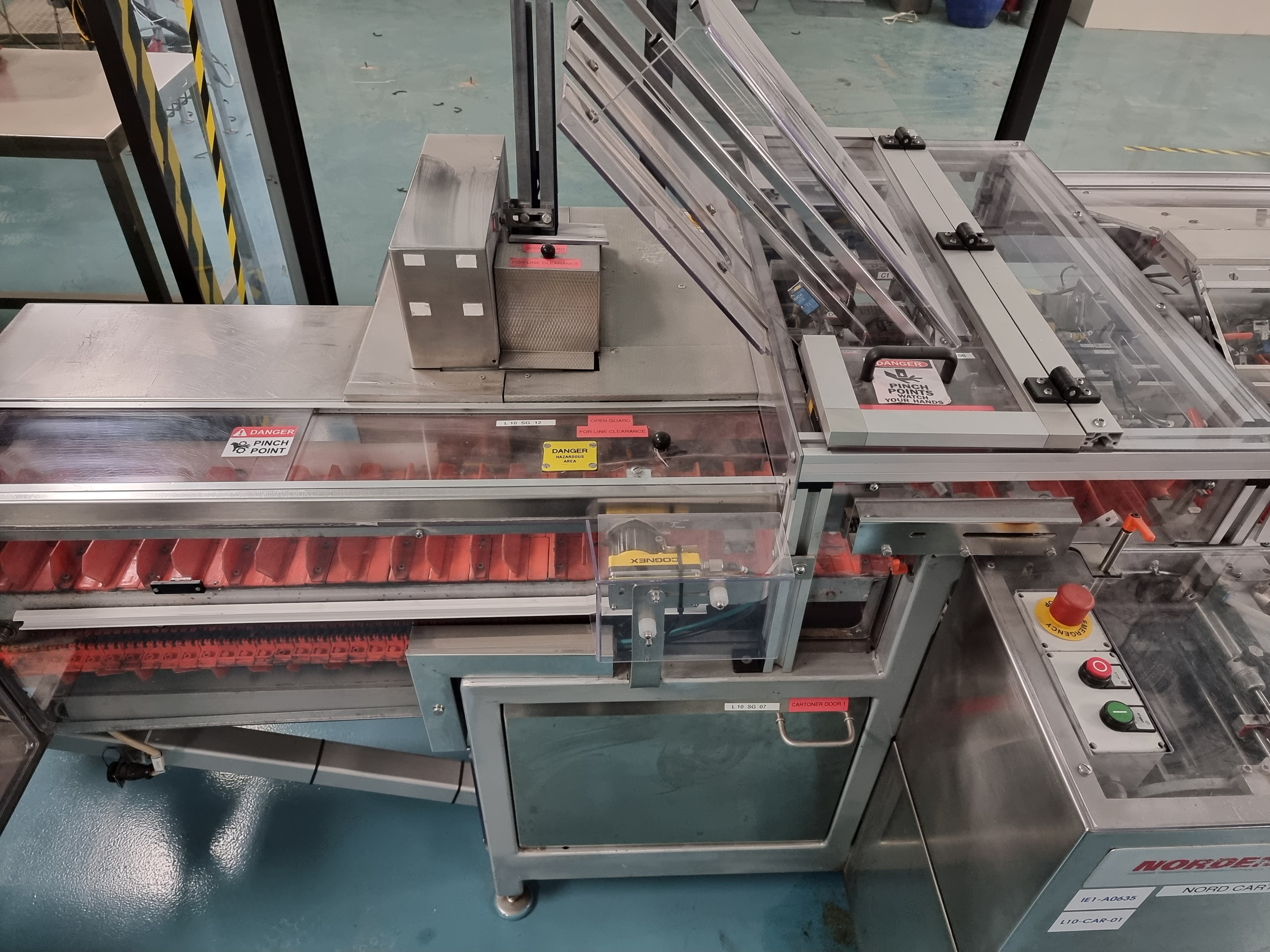 Used NordenPac NP 700 Cartoning Machine