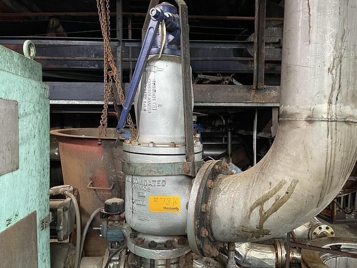 Used ALLIED VALVE, INC. ACID BOILER VALVE