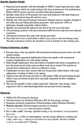 Used 2017 Kentwood M612S 12" Moulder