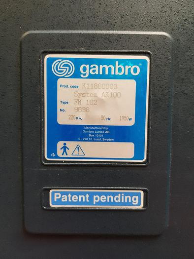 Gebraucht Gambro AK 100 / FM 102 Dialysegerät