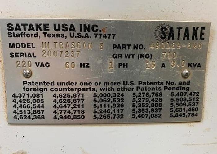 Used 2007 Satake UltraScan 8