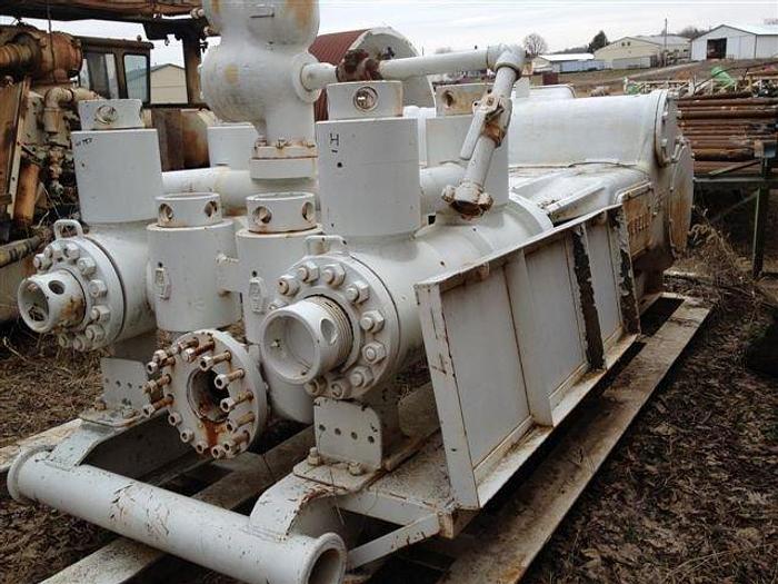 Used 0 OilWell 218-P 7 1/4” x 18” Duplex Mud Pump