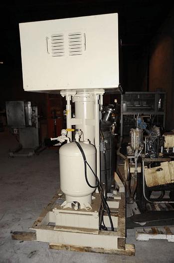 Used 40 GALLON ROSS DOUBLE HELICAL MIXER/REACTOR – S/S – 35 PSI – JACKETED