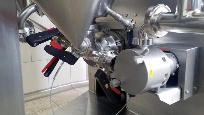 Used FRYMA KORUMA JACKETED VACUUM MIXING / PROCESSING VESSEL