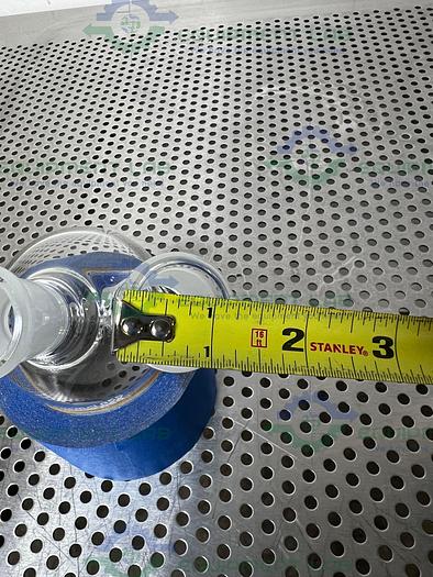 Chemglass  CG-1524-03 250mL Round Bottom Heavy Wall Flask 24/40 3-Neck Angled 20°