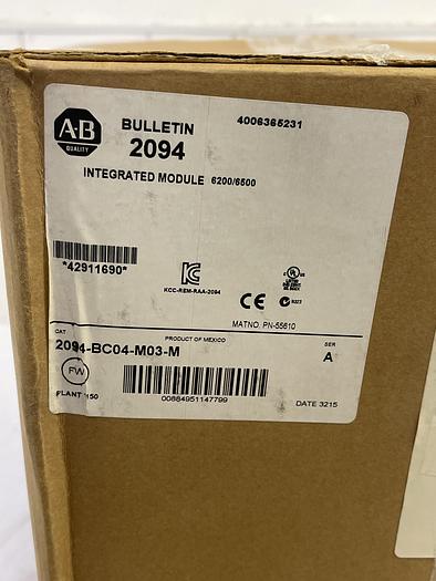Allen-Bradley 2094-BC04-M03-M Ser A