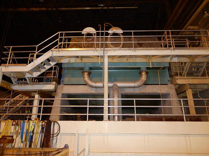 Used DORR-OLIVER VALMET FILTER DISK SAVALL STAINLESS STEEL LOW USE