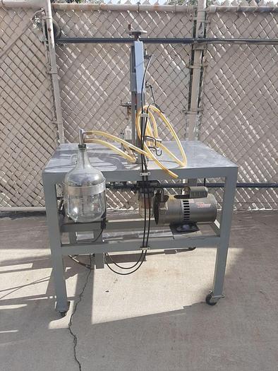 Used Filler, Vacuum, 3-Head, S/st, Inline, 3 Ounces #S744552