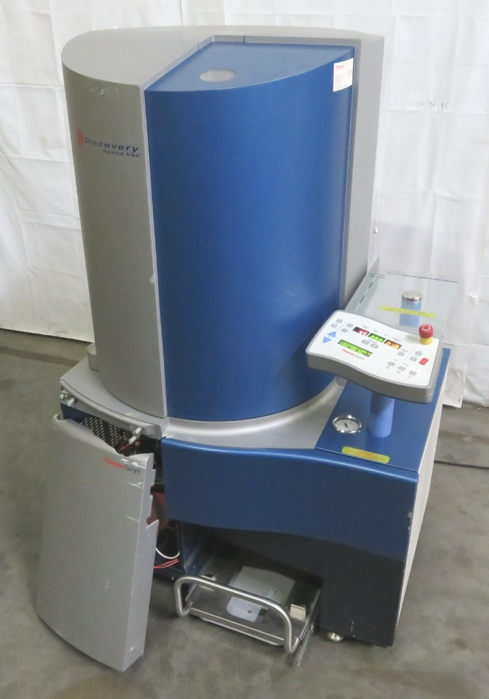 Used Thermo Savant Discovery Speed Vac Concentrator, Edwards XDS5 Vacuum Pump