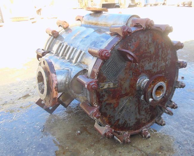 Used Heat Exchanger, Spiral, 90 SF, American Heat Reclaiming, S/st, 75 PSI, #S742581