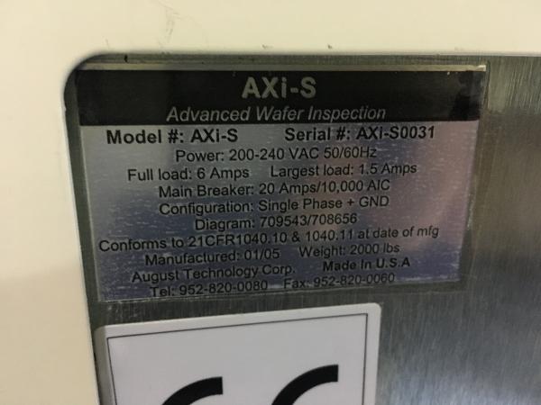 Used Rudolph AXI-S