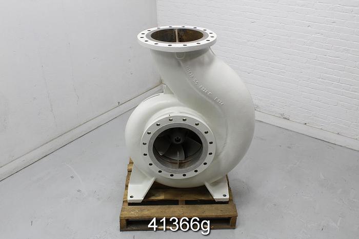 Used Sulzer APT52-16 16x16 Pump, Stainless Steel, 6-Vane Impeller #41366